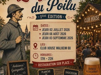 La guinguette du Poilu à Walheim