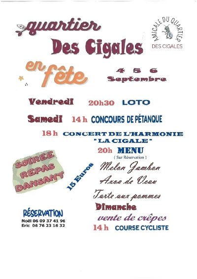 Loto de L'Amicale du quartier des cigales