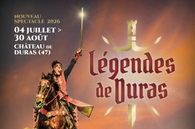 Légendes de Duras : Spectacle médiéval nocturne dans les jardins du château de Duras