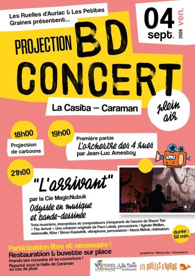 PROJECTION BD CINÉ-CONCERT