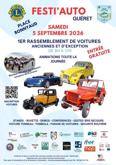 Festi'auto : rassemblement de voitures anciennes et d'exception