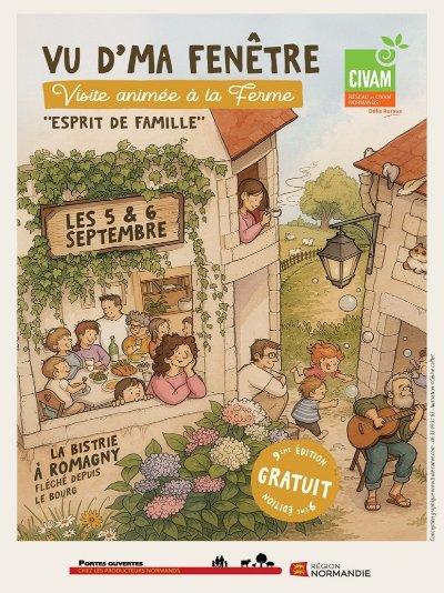 Visite animée à la ferme "Vu d'ma fenêtre"