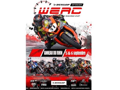 Compétiton motos WERC - Anneau du Rhin