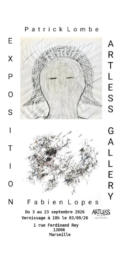 Vernissage exposition de dessins de Fabien Lopes et Patrick Lombe