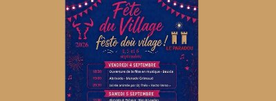 Fêtes du village au Paradou
