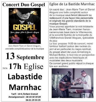 Concert Duo Gospel