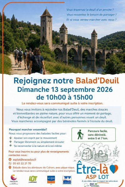 Balad'deuil : marche et partage
