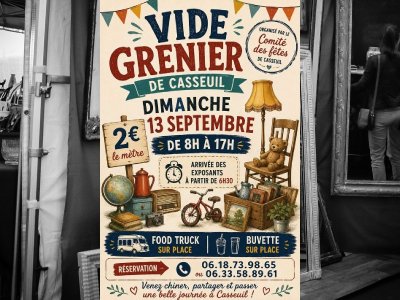 Vide grenier de Casseuil