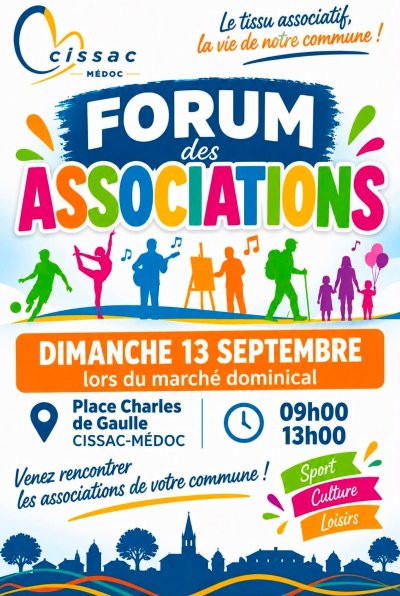 Forum des associations à Cissac-Médoc