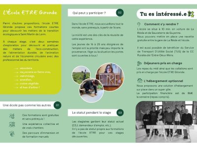 Stage Découverte métiers de la transition Ecologique