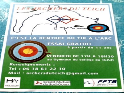 La rentrée des Archers du Teich.