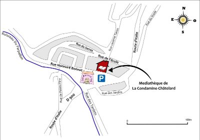 Médiathèque de La Condamine-Châtelard