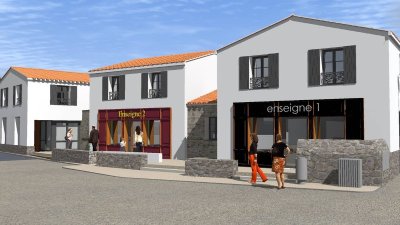 Village perché de l'Epine