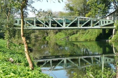 Pont du port artificiel d'Arromanches
