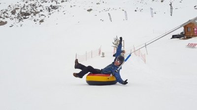 Winter Parc - Bouées sur neige