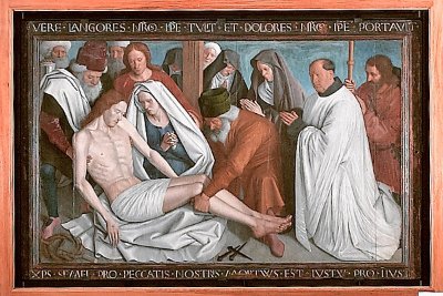 Église Saint Martin - Pietà de Jean Fouquet