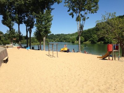 Plage du lac