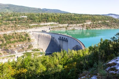 Belvédère du barrage de Vouglans