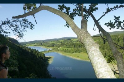 Belvédère sur les lacs d'étival