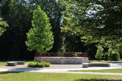 Le kiosque et le parc
