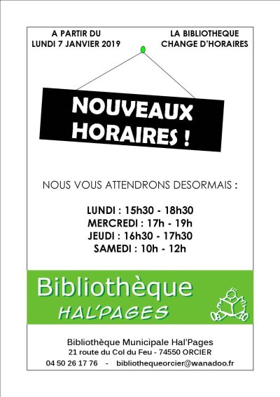 Bibliothèque Hal'Pages