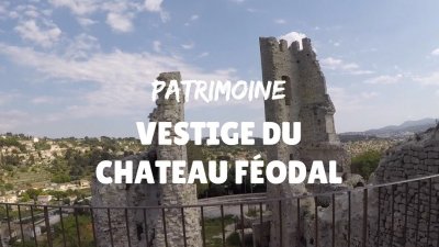 Vestiges du château féodal et jardin des Vintimilles