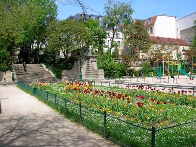 Square des arênes de Lutèce et square Capitan