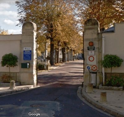 Le cimetière paysager du parc