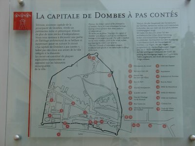 Circuit-découverte dans Trévoux "Trévoux Capitale de Dombes"