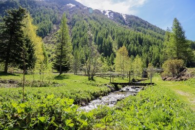 Itinéraire VTT - L : Des Houches à Servoz