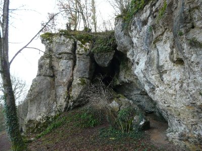 Falaise du Château d'Excideuil