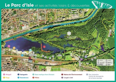 Le Parc d'Isle Jacques Braconnier et son Isle sauvage