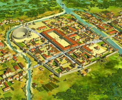 La rue de la Cité - Ex Voie d'Agrippa