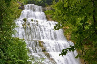 Boucle "famille" aux cascades du Hérisson