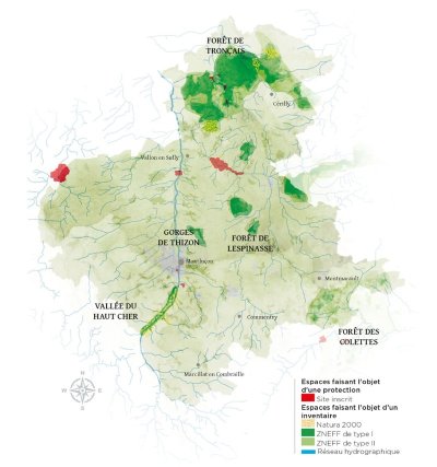 Espace Natura 2000 des Gorges du Cher
