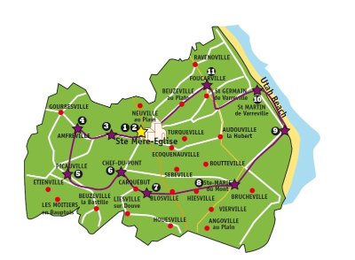 Autour de Sainte-Mère-Eglise