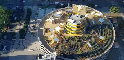Toit-terrasse des Halles Paul Bocuse