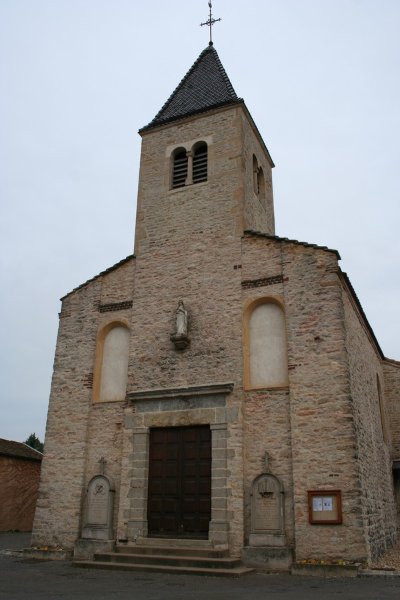 Eglise Saint-Jean-Baptiste de Chaveyriat - site clunisien