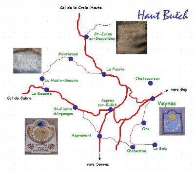 Les cadrans solaires du Buëch