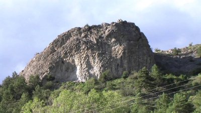 Site d'escalade de la Rochette