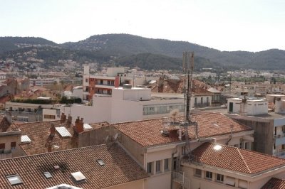Antenne de la médiathèque d'Hyères à Porquerolles