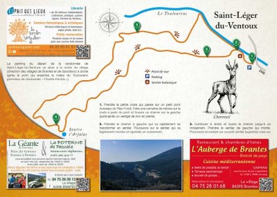 La randonnée de St-Léger-du-Ventoux par Terra Rando