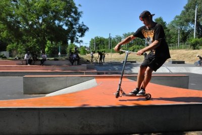 Aire de jeux Squate park