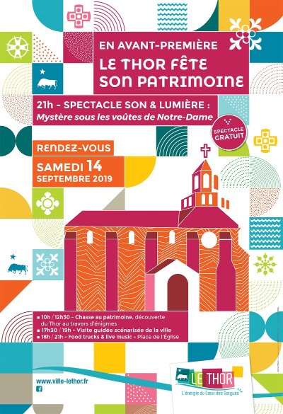 Parcours découverte de la ville du Thor