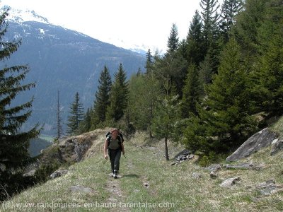 Voie Romaine de Séez au Col du Petit Saint-Bernard