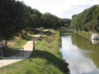 LE CANAL DE NANTES A BREST - DEPART NORT SUR ERDRE