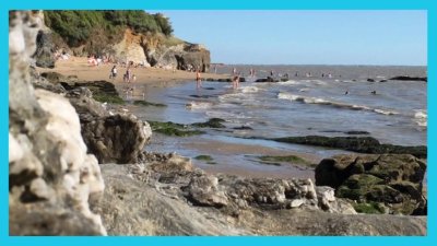 Pêche sur la grande plage de La Bernerie en Retz
