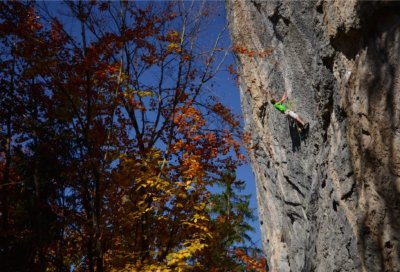 Rocher d'escalade du Suet
