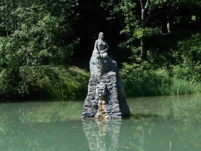 Étang de la sirène à Dalem