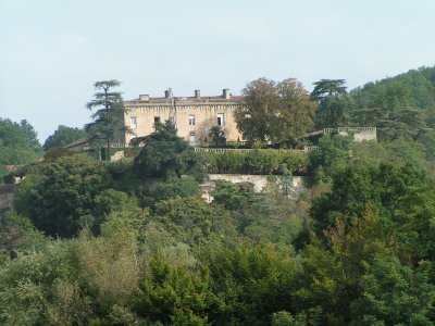 Les terrasses du château de Fumel